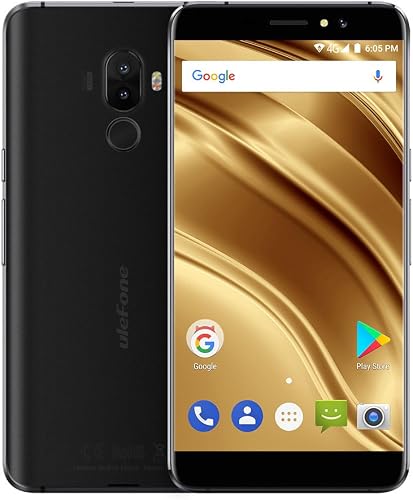 Ulefone Pro Smartphone 5 3 LTE Telefono Cellulari Sbloccato Android 7 0 Quad Core 2GB 16GB Fotocamera 13MP 5MP Frontale 5MP Impronte Digitali Doppio SIM Nero Ulefone Pro Smartphone 5 3 LTE Telefono Cellulari Sbloccato Android 7 0 Quad Core 2GB 16GB Fotocamera 13MP 5MP Frontale 5MP Impronte Digitali Doppio SIM Nero