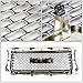 DNA MOTORING GRLDDENU-GMCSIE14-CH Front Bumper Grille Guard [for 14-15 GMC Sierra 1500],Chrome