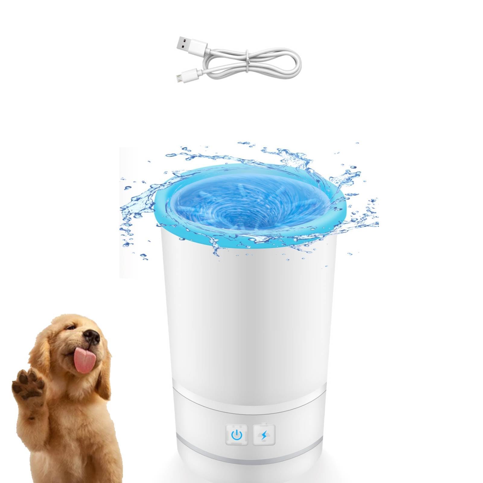 Dog Paw Cleaner for Dogs Portable Electric Dog Paw Washer