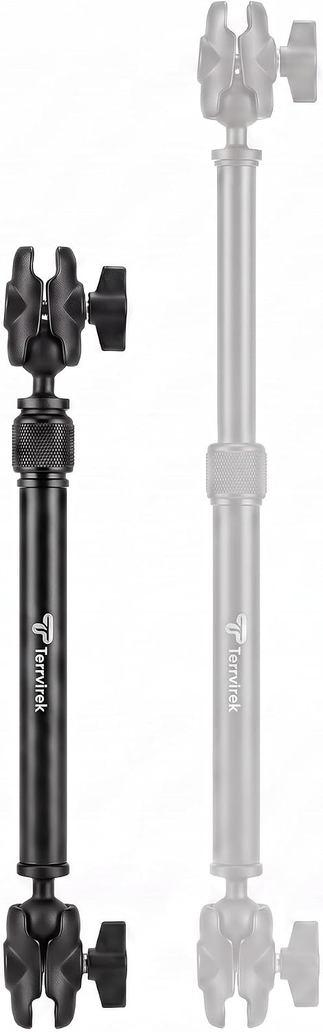 ALLAluminum Telescopic Mount Arm for RAM B Size 1" / 25mm Ball