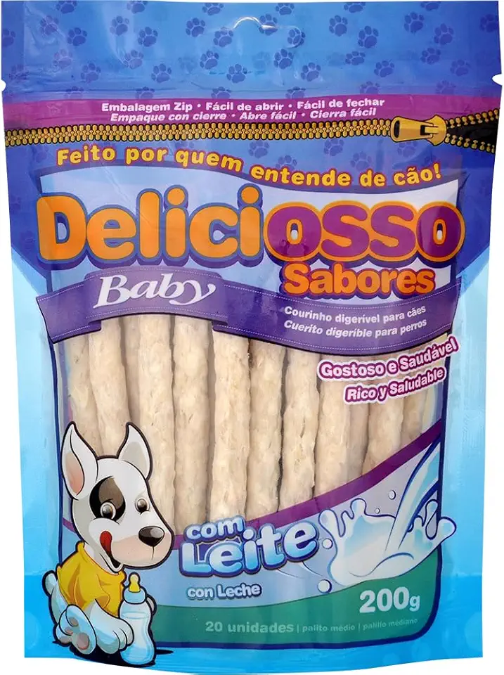DELIC. PALITO MEDIO BABY LEITE 200GR