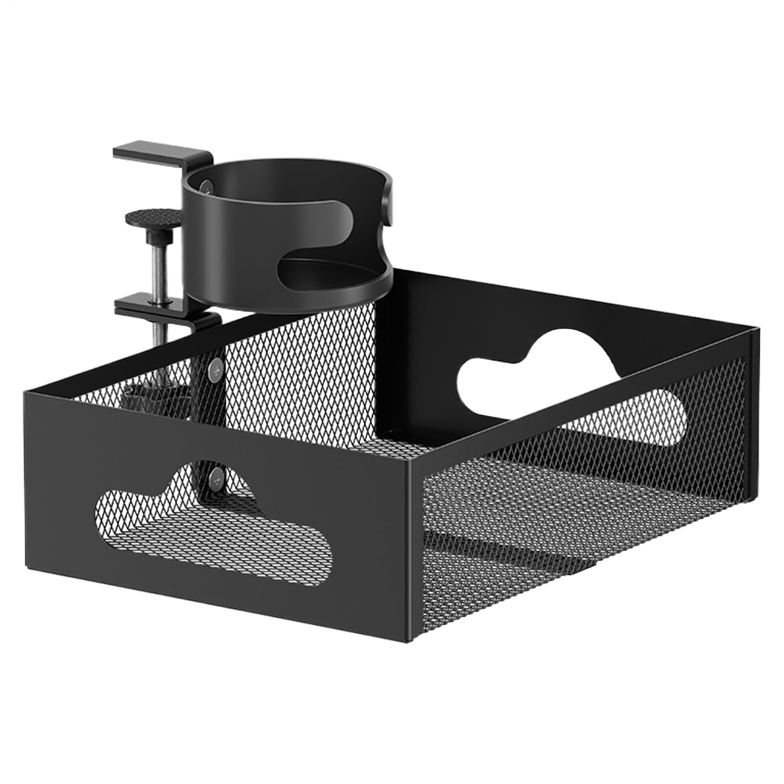 Organizer Pod Blatem 360-stopniowy organizer pod biurkiem z uchwytem na