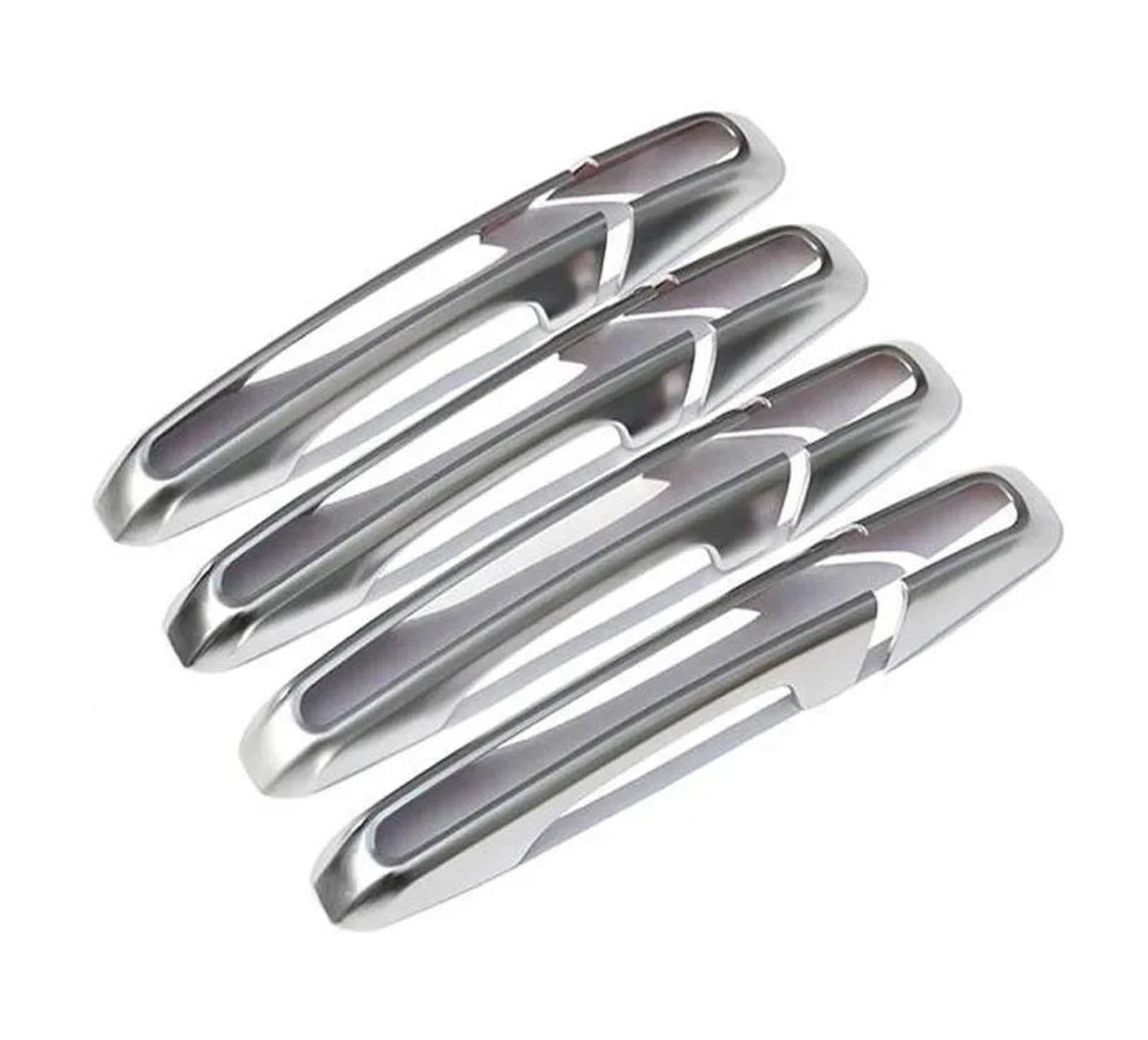 FIXCOR for Land for Rover for Discovery Sport4 5 LR5 LR4 for Range for Rover Sport for Evoque for Vogue Door Handle Decoration Cover Trim ABS Chrome(Matte)