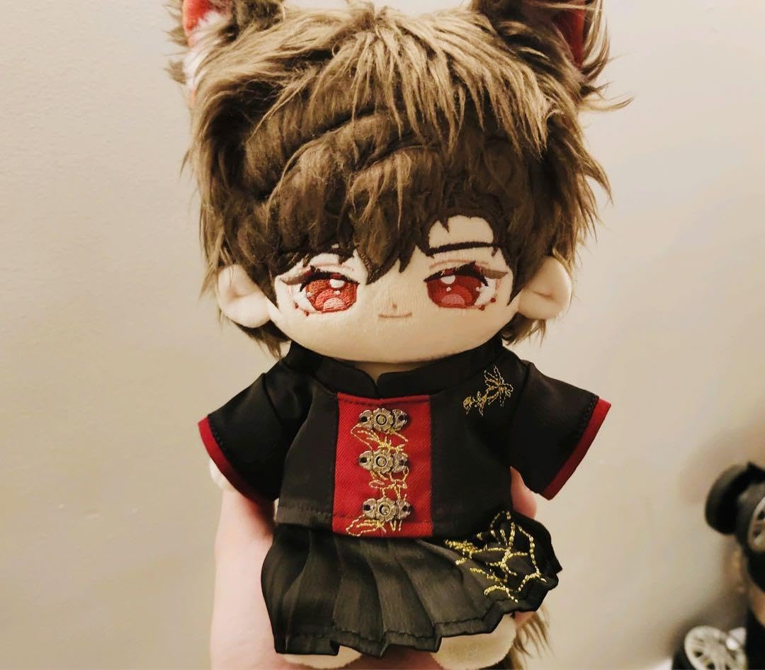 Amazon.co.jp: 20cm 王一博 肖戦 唐装 中華服 ぬいぐるみ 着せ替え衣装