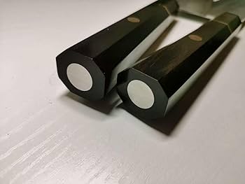 新品　鍛造鎚目　牛刀包丁　黒檀八角柄　三徳　万能 Amazon | 手作り鍛造包丁セット, 黒檀八角柄, 牛刀・菜切り包丁2