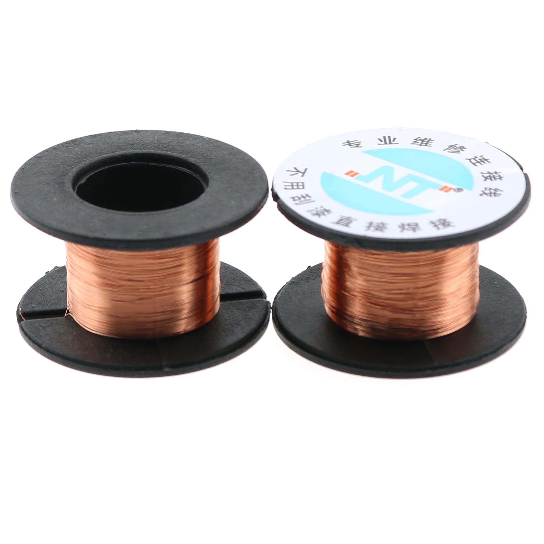 0.1mm Copper Wire, 50m Enameled Magnet Winding Wire High Temperature