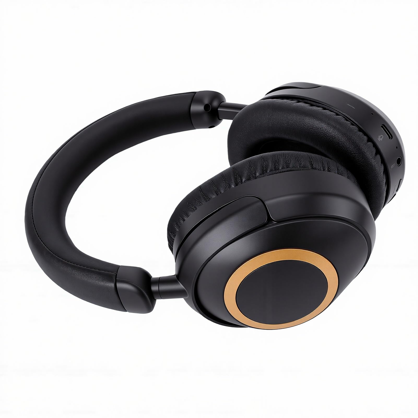 Focket Cuffie Bluetooth per Bambini con Cancellazione Attiva del Rumore, Cuffie Wireless Pieghevoli Sopra l'orecchio 6 Ore di Riproduzione, Bluetooth 5.3 per Bambini con Microfono, Feedback in