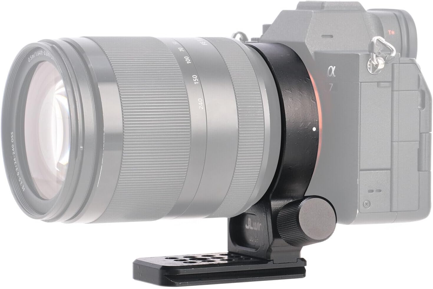 Hersmay 61mm Metal Tripod Mount Ring Lens Collar for Sony FE 24-240 mm f/3.5-6.3 OSS Lens, 24-105 mm f/4 G OSS, 16-35 mm f/2.8 GM, 24-70 mm f/2.8 GM, 35 mm f/1.4 ZA, FE 28-70 mm F3.5-5 .6 OSS