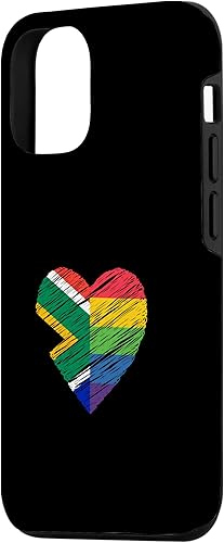 Miniatura 5 de iPhone 7 Plus8 Plus LGBTQ Sudáfrica Corazón del Orgullo Gay para Gay Lesbianas Amor LGBT Caso