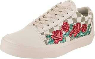 old skool vans roses