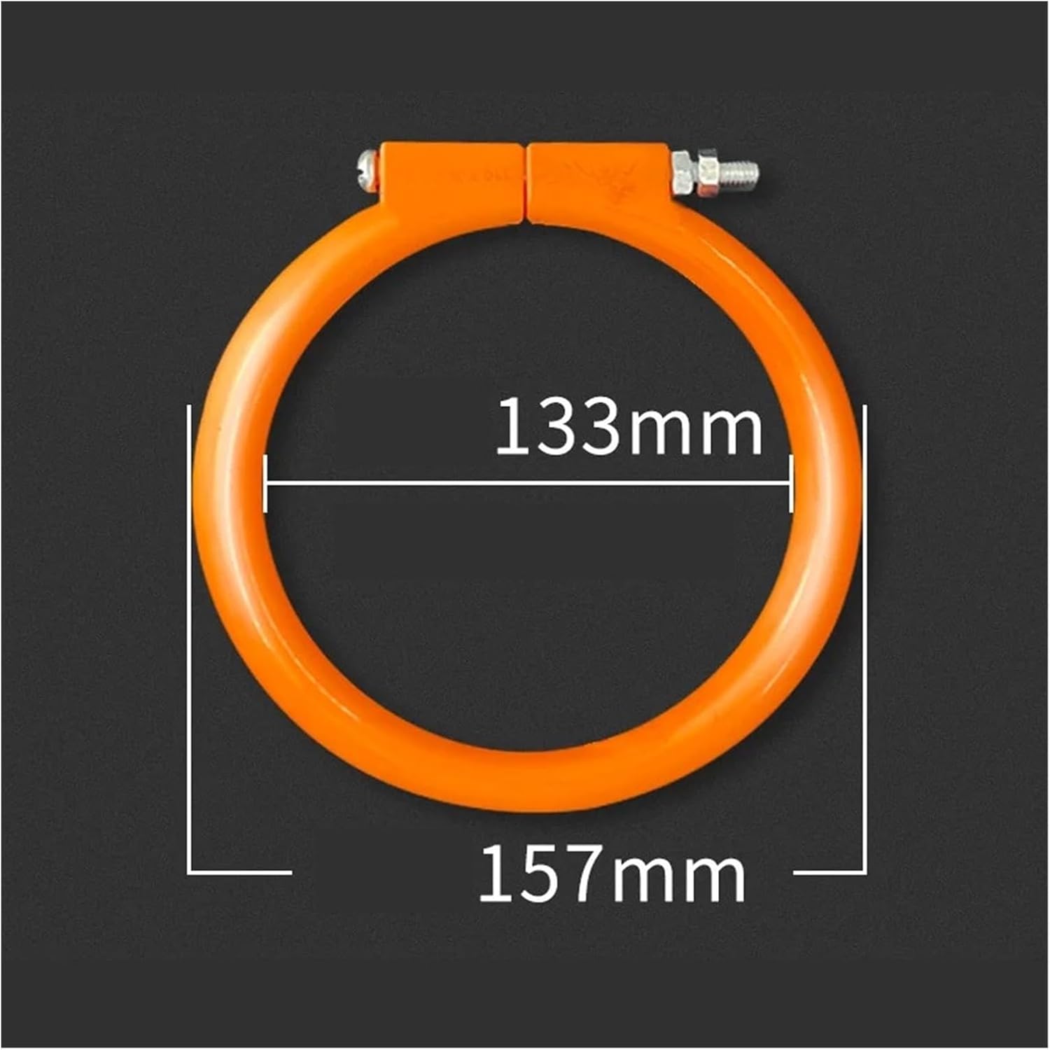 2Pcs Excavator Bucket Pin Horse Shaft Ring Seal O-Ring Parts Horse Head Butter Seal Wear Rubber Cover Fit for All Excavators(Inner Diameter 133mm)
