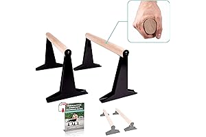 Ergonomical Low or Medium Parralette Bars for Calisthenics