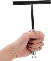 Vista 3 de Hemoton Esparcidor de crepé, esparcidor de masa para panqueques en forma de T, espátula para masa, esparcidor de crepé, herramienta para hacer