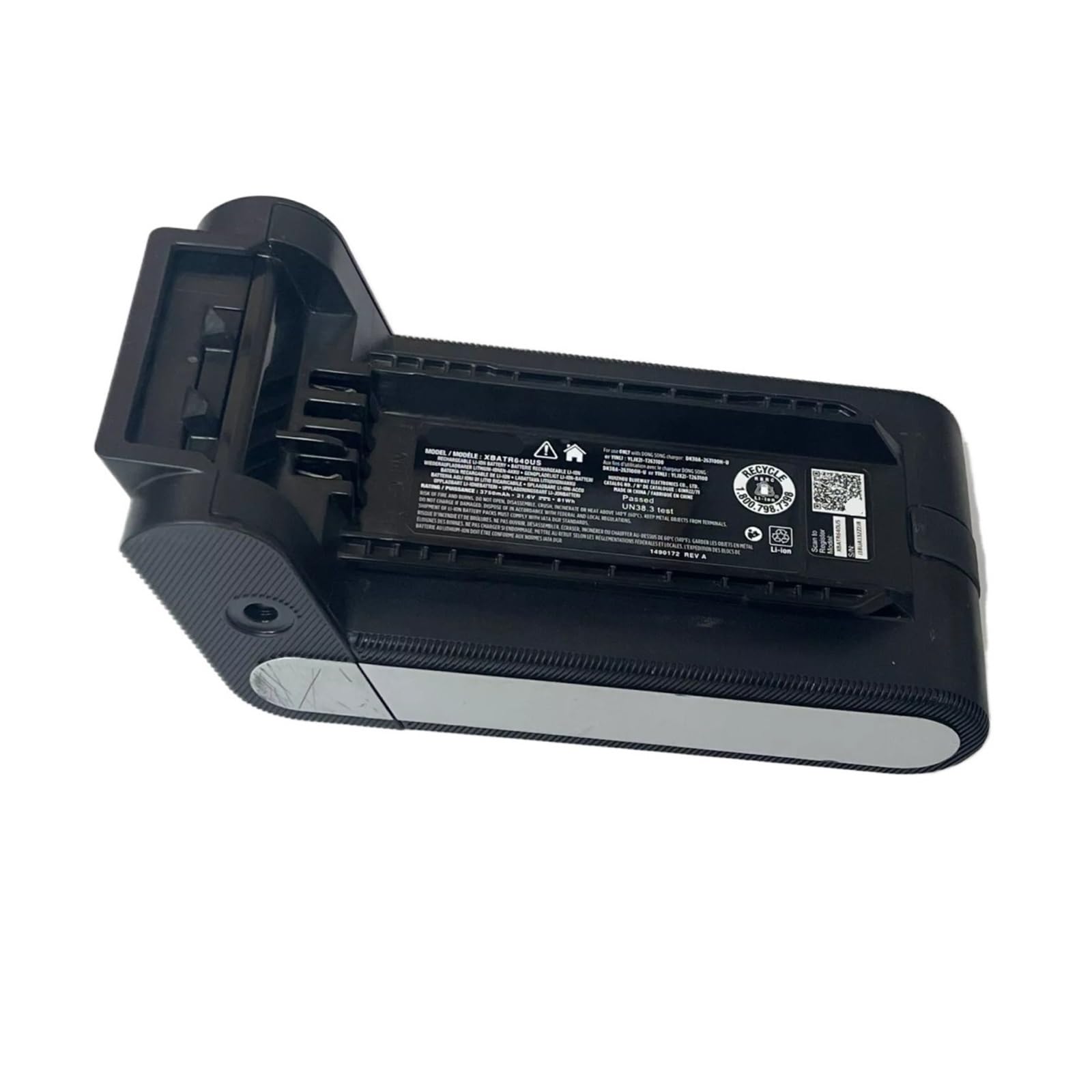 ThAyLa 3750mAh XBATR640US Battery, Compatible with Shark IP1251/IP1250/IP1255/IP1220-21.6V Cordless Vacuum Cleaner Quick Charging Battery,Multiple Security Protection