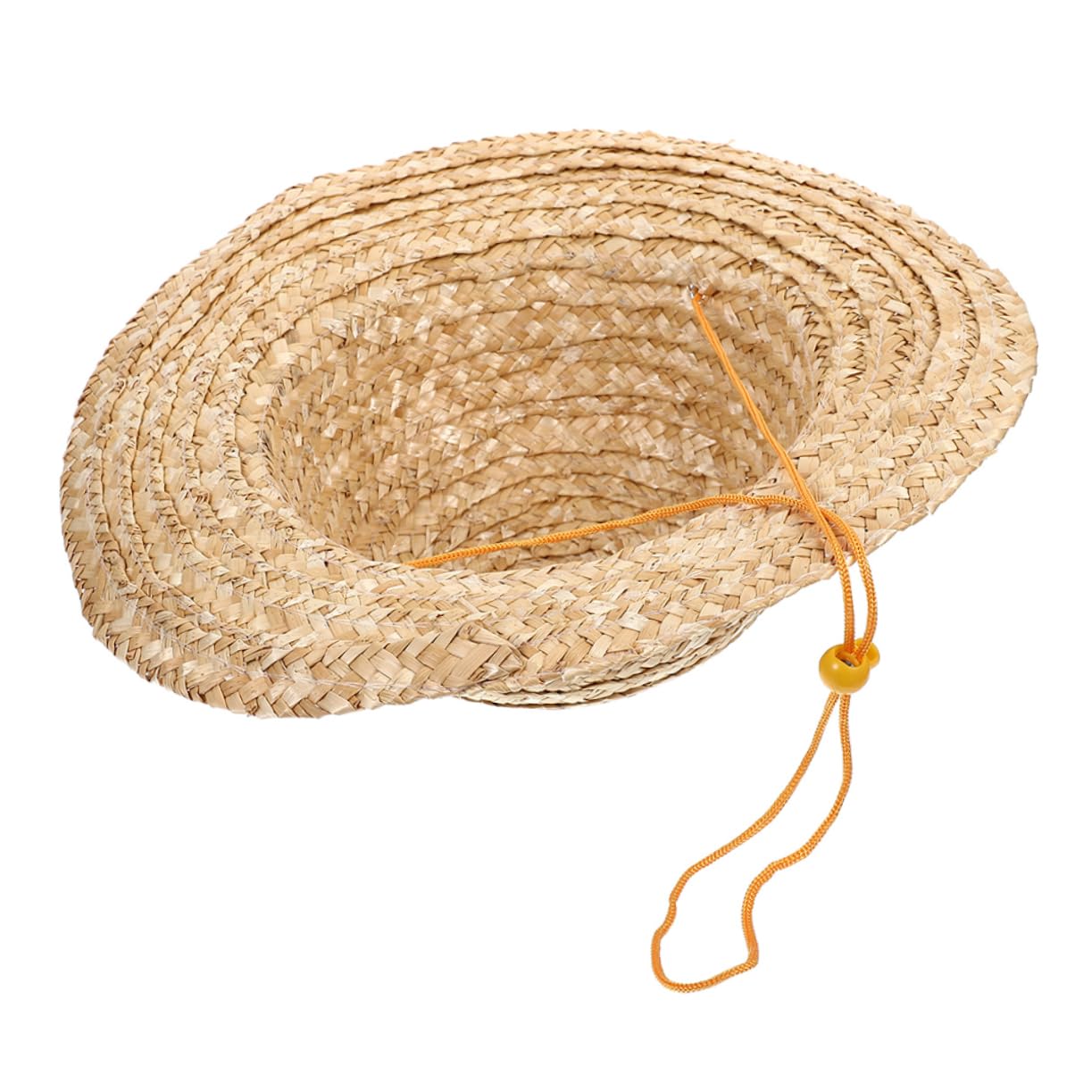 Sombrero de paja de playa para niños: gorro transpirable caqui de ala ancha 8