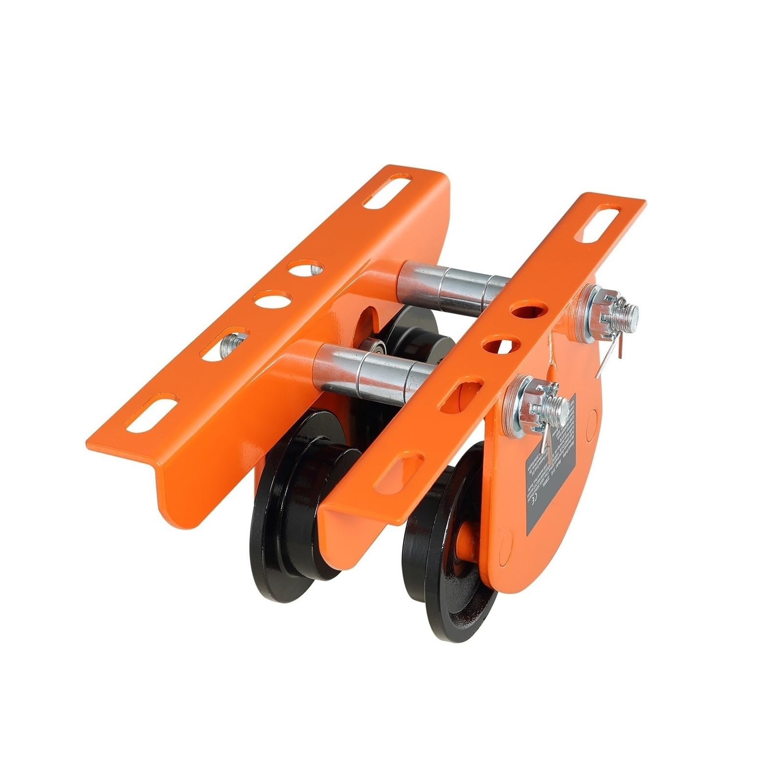Electric Hoist Manual Trolley 2200 Lbs/1T Capacity Push Beam With Dual Wheels Overhead Electric Hoist Winch Hoist Arm