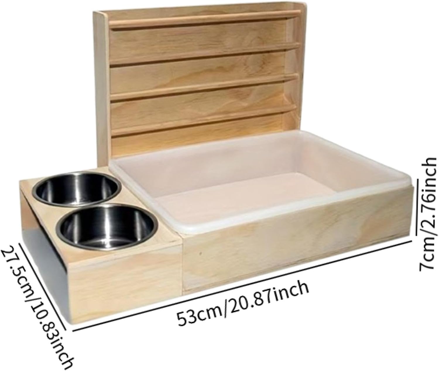 Hay Feeder Guinea Pig Foraging Toy with Box Interactive Enrichment Toy Guinea Pig Hay Holder for Bunny