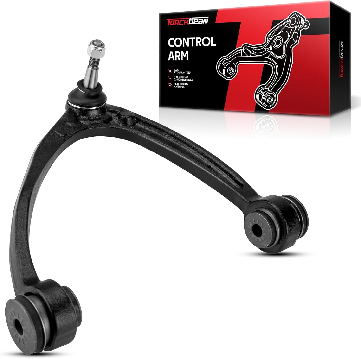 Torchbeam Front Upper Control Arm, 2Pcs 2-4'' Lift with Ball Joint for Avalanche 1500, Escalade ESV EXT, Express 1500 2500, Savana 1500 2500, Sierra Silverado Suburban Yukon XL 1500 Tahoe