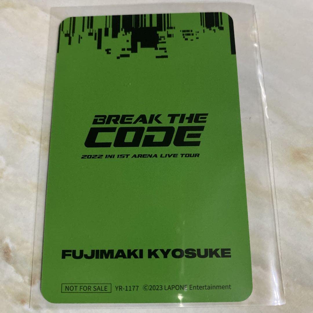 Amazon.co.jp: INI 藤牧京介 トレカ FC限定盤 ツアー DVD : パソコン  