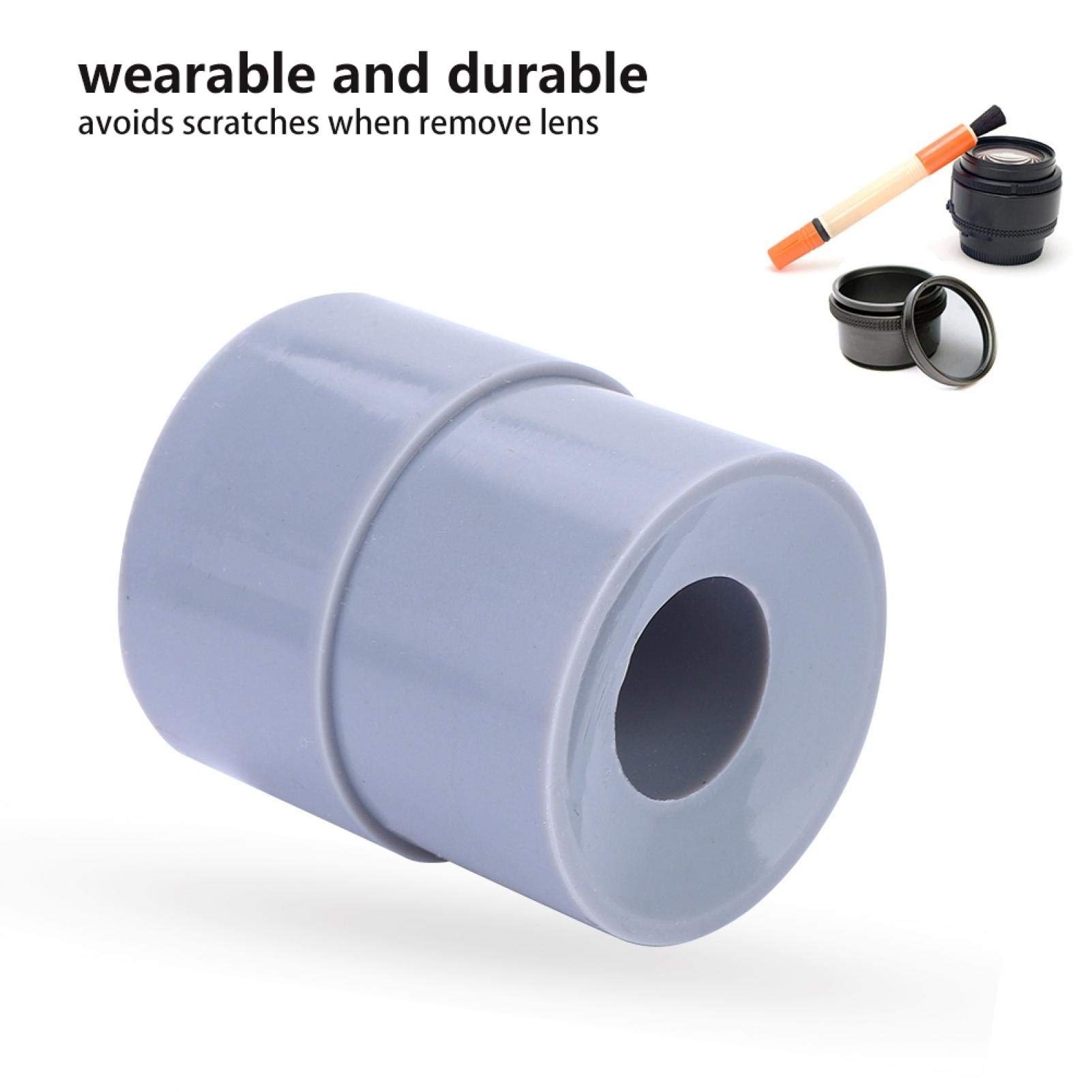 Vakuum Pad Für Objektive, Lens Spanner, Werkzeugsatz zum Entfernen des Kameraobjektivs 9-teiliges Werkzeug für die Reparatur von Kamera-DSLR-Objektiven 8-83 mm Objektiventfernung Gummizubehör Hoh