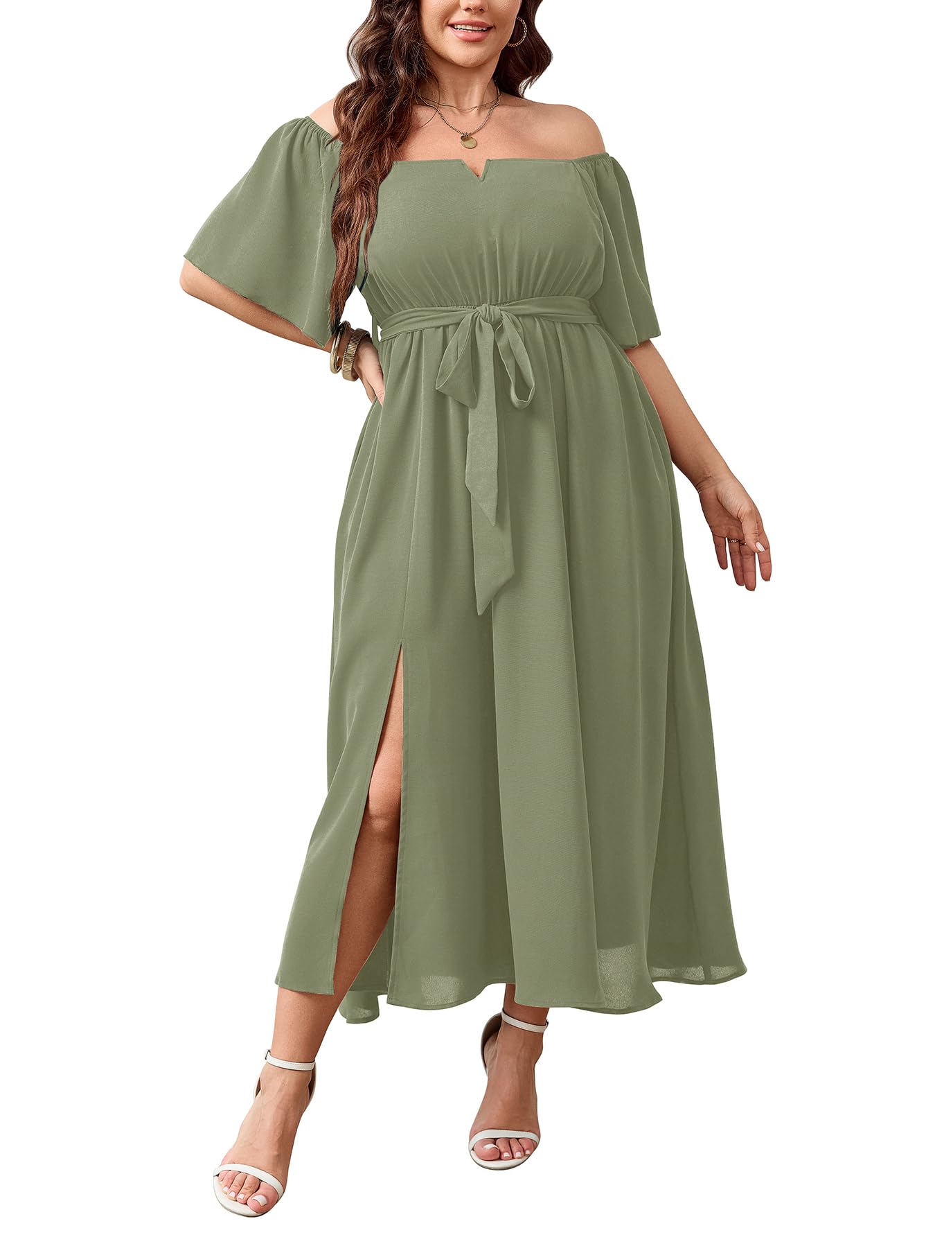 SCOMCHIC Womens Plus Size Formal Dresses
