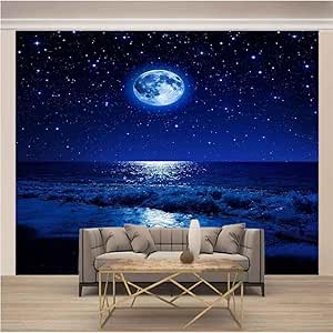 Annet Weelink Behang Into the Galaxy - Light | Trendy Kinderbehang