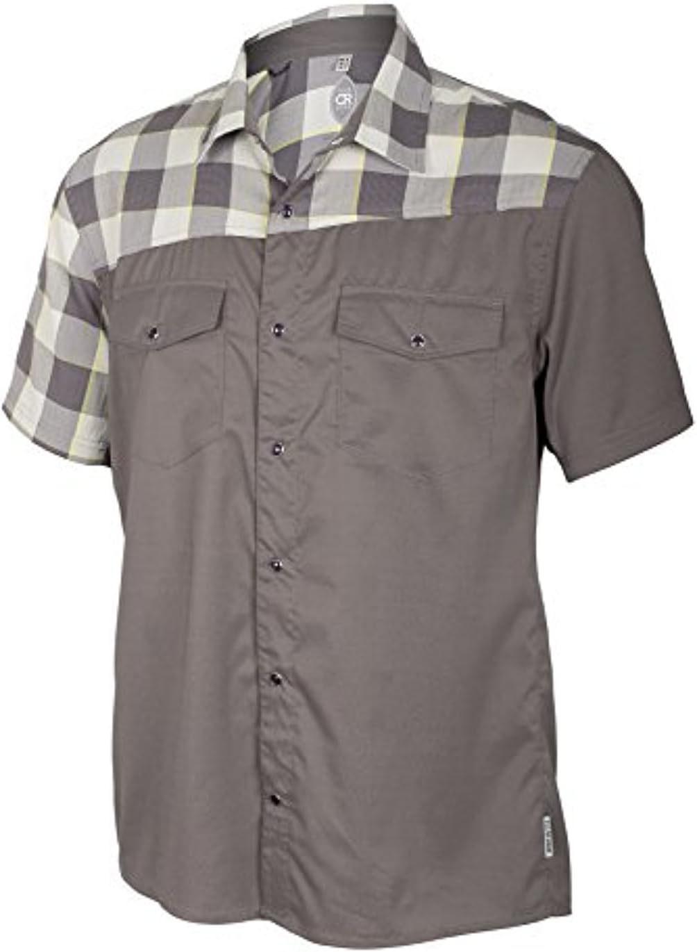 Club Ride 2017 Men's Bolt Short Sleeve Cycling Shirt - MJBL701 (Birch Plaid - L)