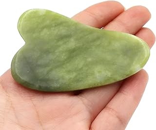 أداة تدليك الوجه مزدوجة الجانبين، للحصول على بشرة مشرقة، تقليل الهالات السوداء، وتعزيز إشراقة البشرة بشكل عام