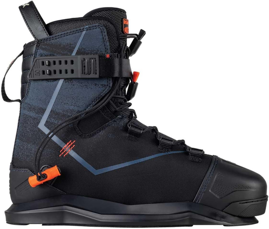 Ronix Kinetik Project EXP Intuition Wakeboard Bindings 2026 [Black/Charcoal], Men's 10
