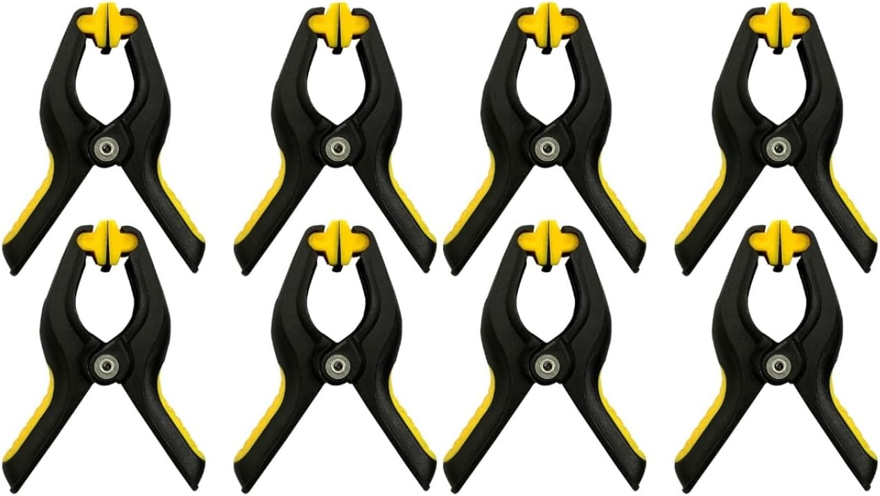 Mikikit 8pcs Screen Repair Clamp Kit Durable Lcd Screen Fastening Tools for Tablets Slip Grip Scratch-resistant Sponge Pad Easy to Use Heavy Duty Fixing Clamps Mikikit 8pcs Screen Repair Clamp Kit Durable Lcd Screen Fastening Tools for Tablets Slip Grip Scratch-resistant Sponge Pad Easy to Use Heavy Duty Fixing Clamps