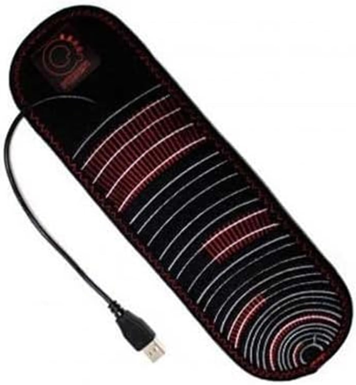 Infrared Wrist Wrap Cordless Heating Pad by Qfiber – Wrist wrap for Carpel Tunnel Syndrome, Heating Pad – Wall Adaptor and USB Included