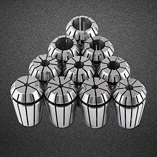 Pinça de mola, alta precisão ER20 CNC máquina de gravação Colle Spring Collet Set, 10 pçs/conjunto p