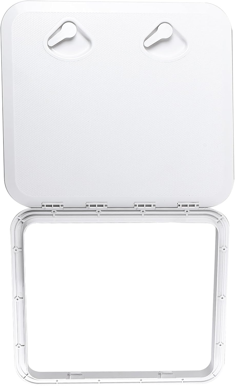 NovelBee Boat Deck Hatch,18.1" x 20.1" Marine Deck Hatch Access Hatch and Lid Hatch for Boat Caravan RV (White)
