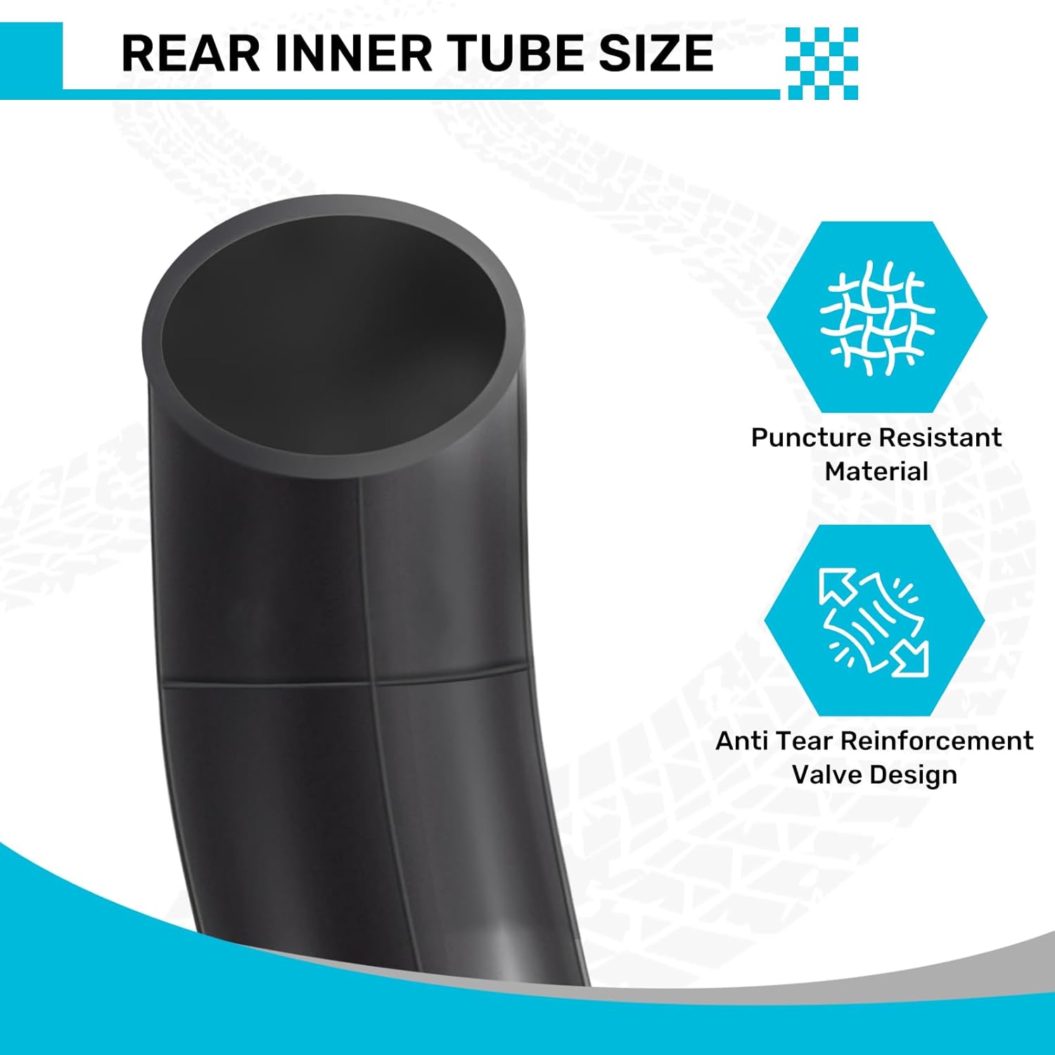 Tire Tube for Thule Urban Glide,Rear+Front Wheel Tube, Wheel Tube Replacement Urban Glide All-Terrain Strollers（3pc）