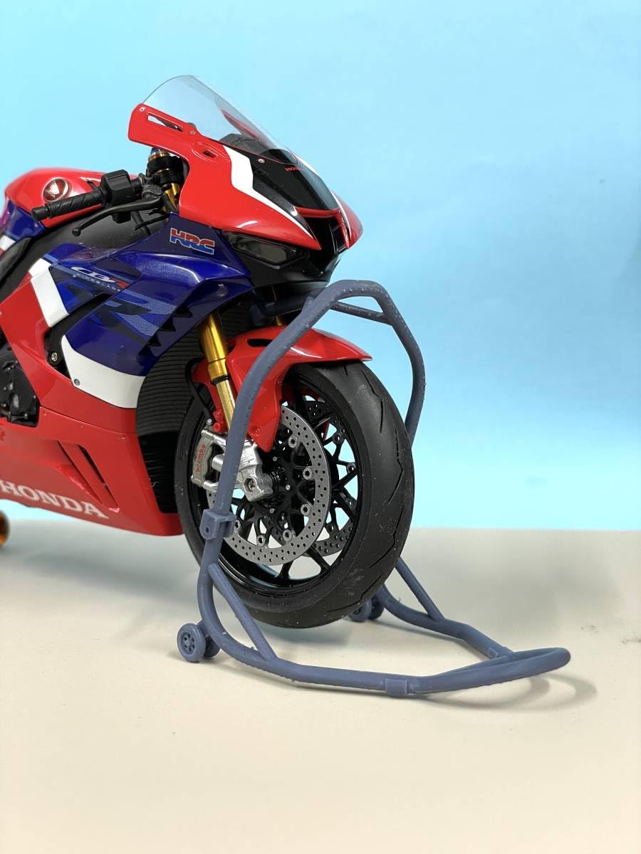 Amazon.co.jp: 1/12 3Dプリンター バイクスタンド フロント