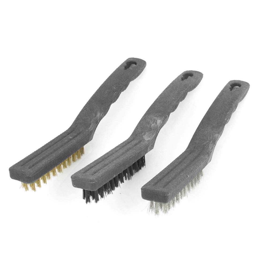 New Lon0167 Black Plastic Coated Grip C-utting Diagonal