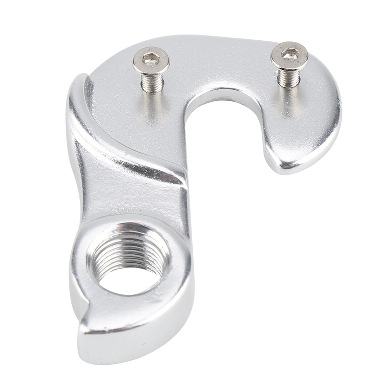 Bike Derailleur Hanger, Aluminium Alloy Bike Rear Gear Derailleur Hanger Tail Hook Drop out Adaptor with Screws for Bicycle (4)