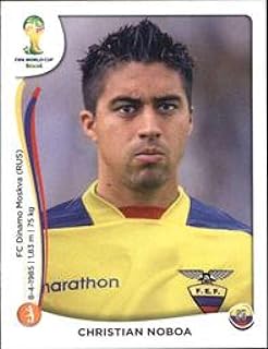 2014 Panini World Cup Stickers Brazil #366 Christian Noboa Ecuador