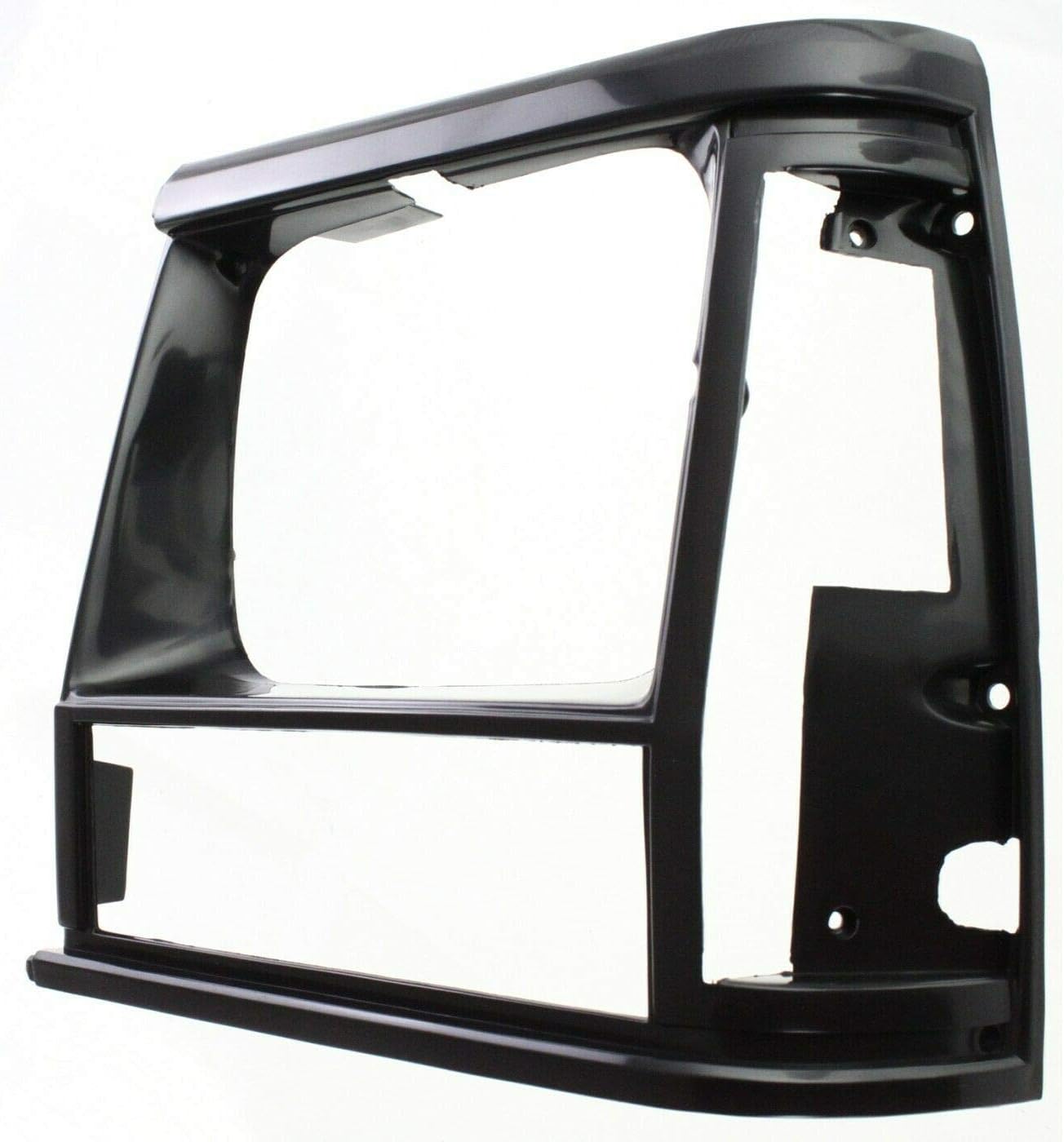 DAT AUTO PARTS Front Left Driver Side Head Light Door Fits 1991-1996 Jeep Cherokee Midsize and 1991-1992 Jeep Comanche, Single Headlight Type, Black Paintable Plastic, CH2512124 5BL63KW7 5DV51TZZ