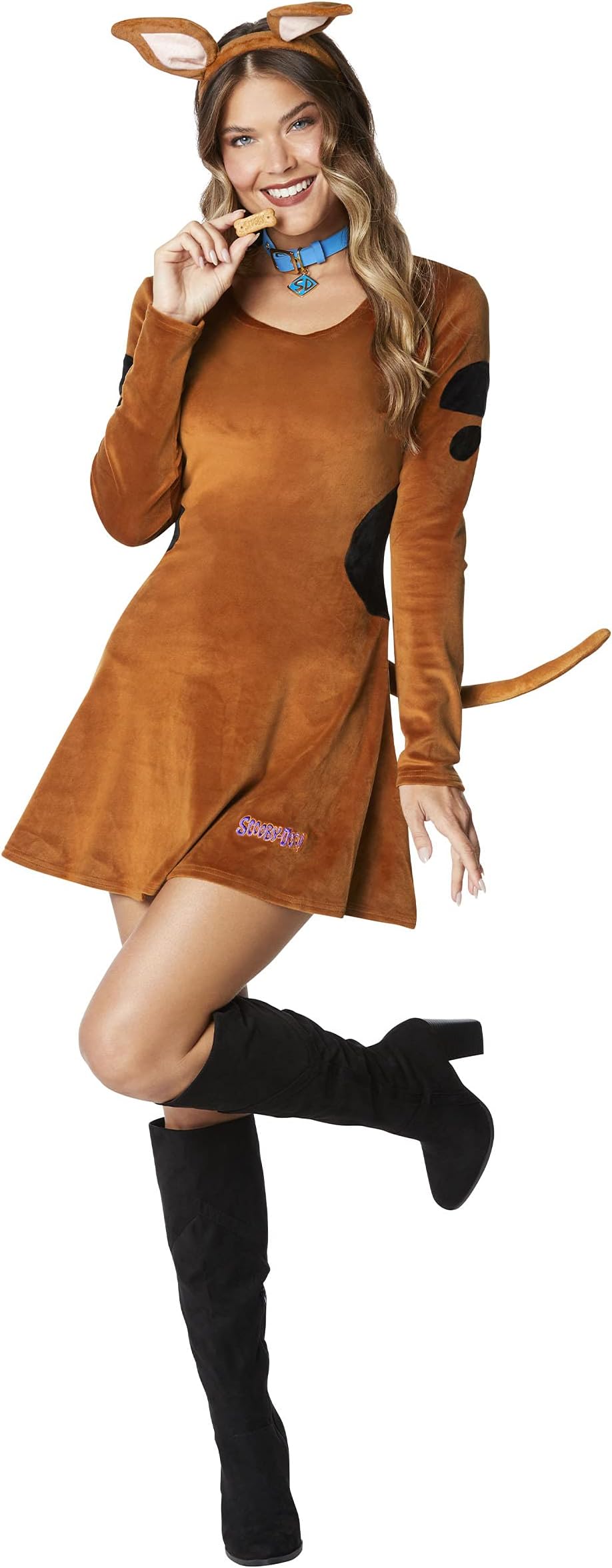 Spirit HalloweenAdult Scooby-Doo Dress Costume | Officially Licensed | Group Costume | TV and Movie Costume