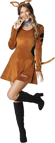 Spirit Halloween Disfraz de Scooby-Doo para adultos, con licencia oficial, disfraz de grupo, disfraz de TV y película