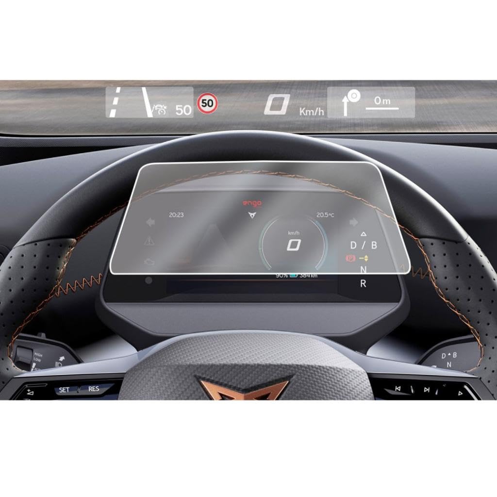 Engo Cupra Born 5.3 İnç İle Uyumlu Mat Ekran Koruyucu Dijital Gösterge