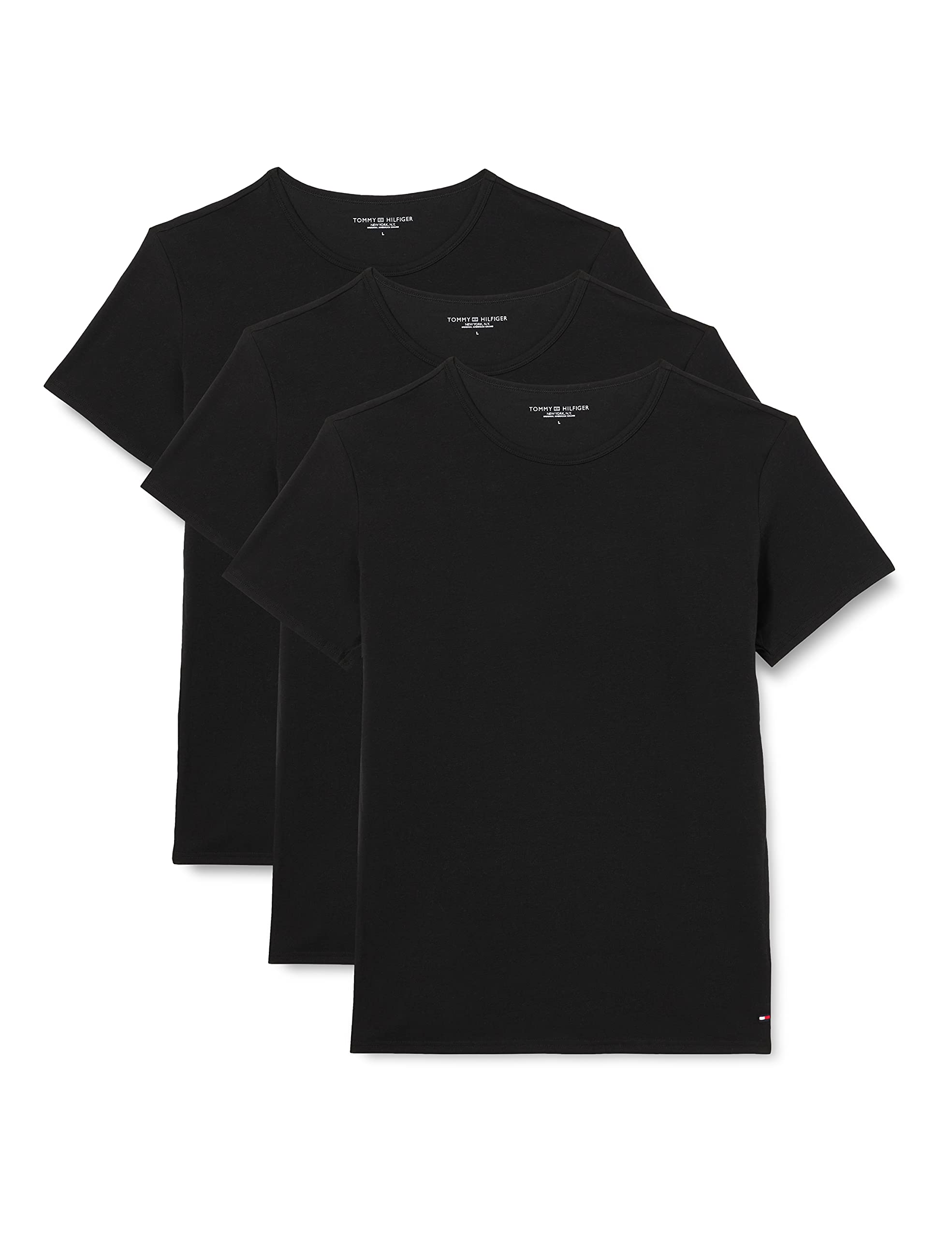 Tommy Hilfiger S/S T-Shirts (Pack de 3) para Hombre