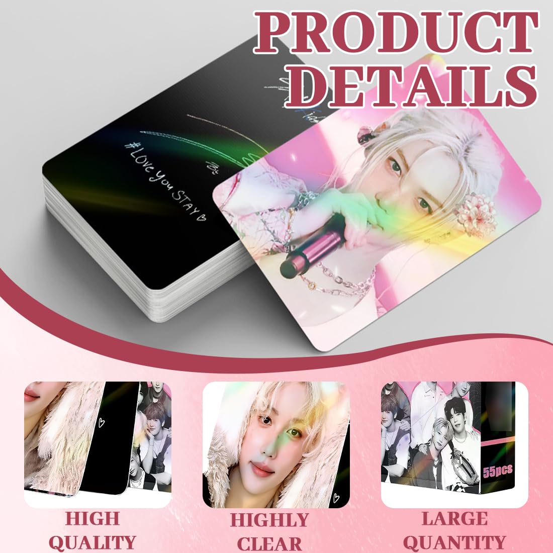 Carte SK Set con 2 Portachiavi Figure, Carte Album Star Maschili Coreane, Regali Fan Ragazze