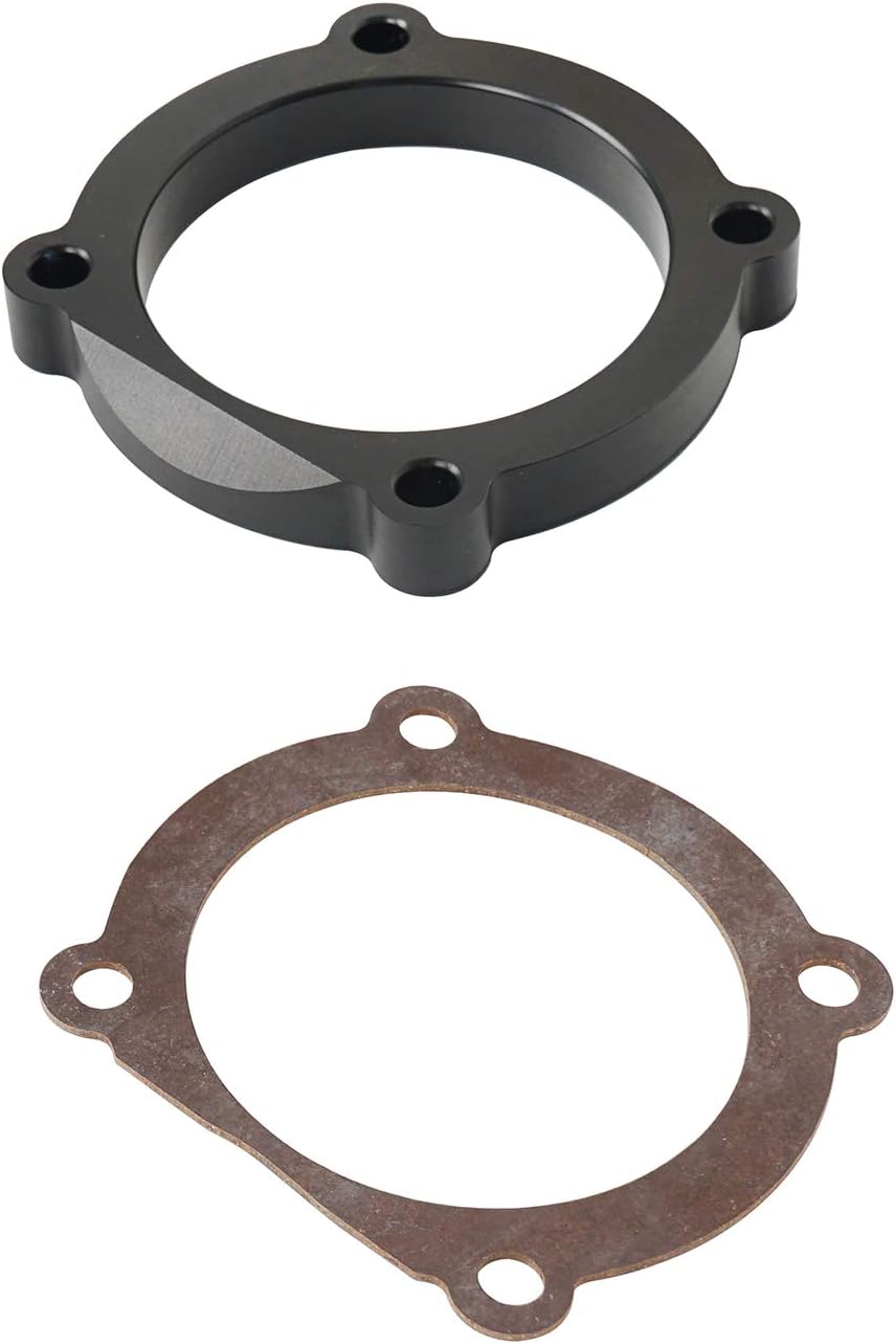 Hooke Road 3.6L Throttle Body Spacer Compatible with 2012-2026 Jeep Wrangler JK JL/Gladiator JT
