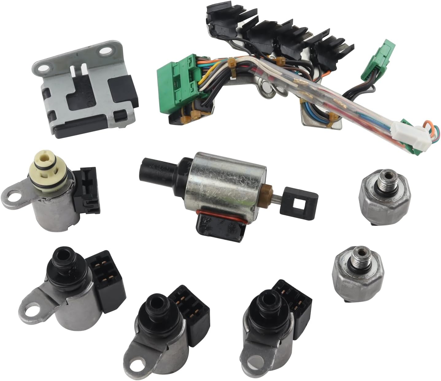 CVT Transmission Solenoid Valve Kit Compatible with 2007-2012 Nissan Altima Rogue,Replace 33446-JF011 JF011E RE0F10A