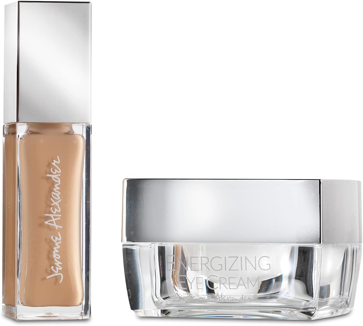 JA Basic TLC 3-in-1 Undereye Tightener & Concealer - Conceals Dark Circles, Reduces Under Eye Bags, and Minimizes the Appearance of Fine Lines & Wrinkles (Medium Dark)