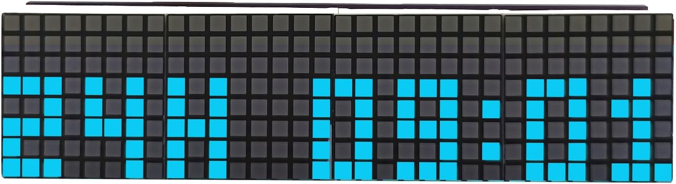 SMD Soldering Practice Kit 6-Digit LED Digital Clock with Music Spectrum Display DIY Electronics Project STEM Gift for Teens Adults Hobbyists