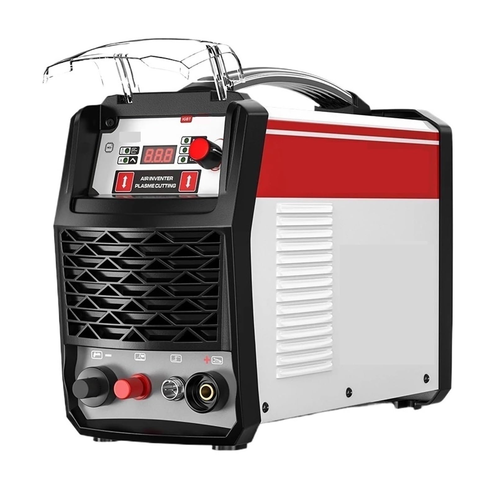 Qaxrzcucd One Color Plasam Cutter Pilot Arc Non-Contact Inverter Plasma Cutting Machine For Metal Easy To Cut, Powerful Operation
