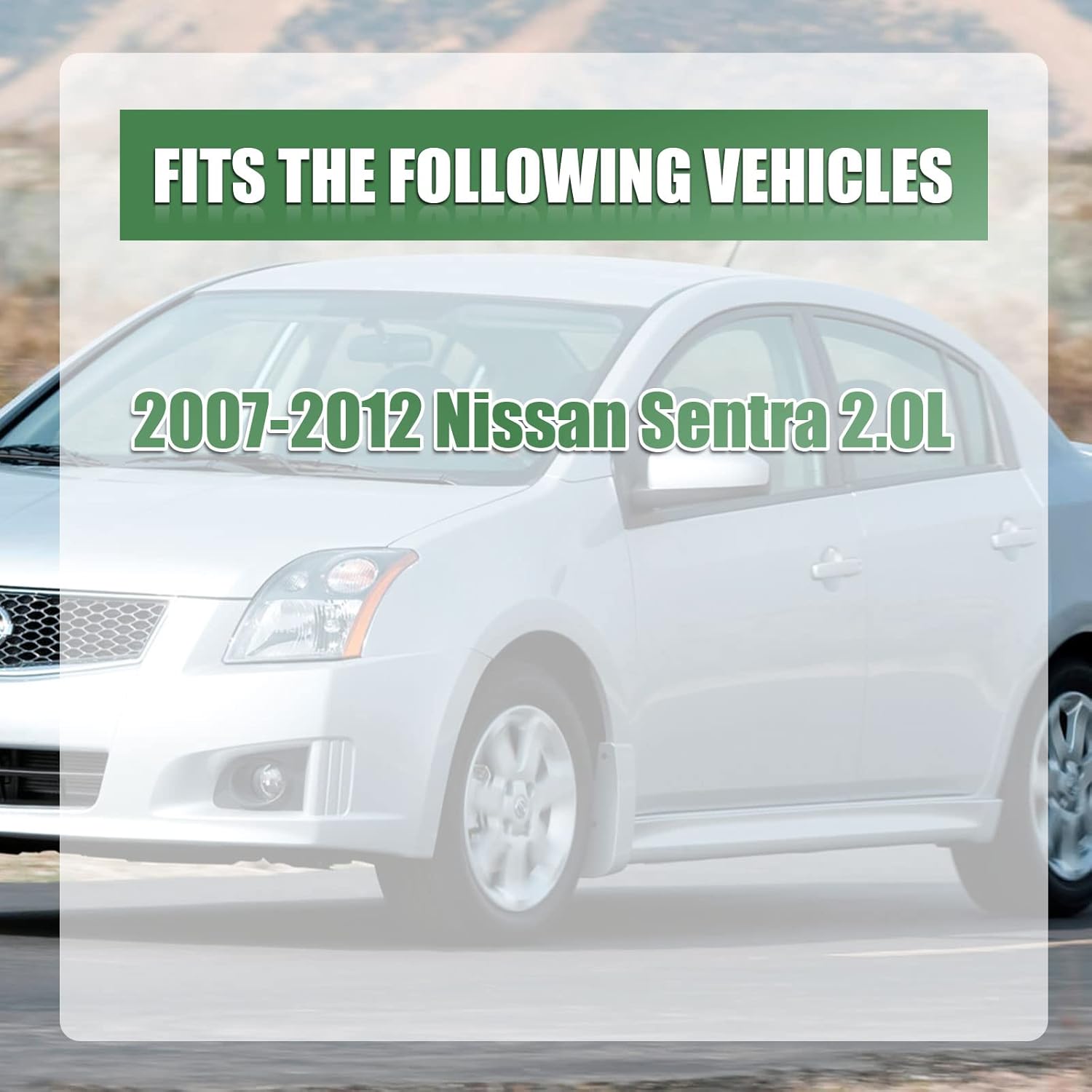 Engine Motor Transmission Mount Kits Compatible with Nissan Sentra 2.0L 2007-2012 4PCS Engine Trans Mount Replace A4318 A4345 A4348HY A4346